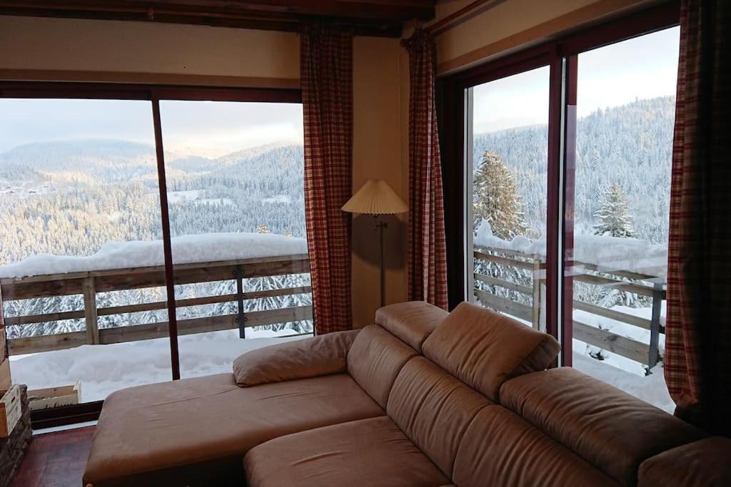 Maison D'Altitude Avec Vue Panoramique A Gérardmer Exterior foto